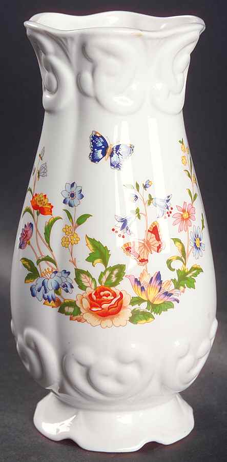 Cottage Garden 8" Regency Vase by John  Aynsley & Sons-1