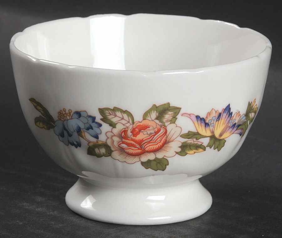 Cottage Garden Mini Open Sugar Bowl by John  Aynsley & Sons-1