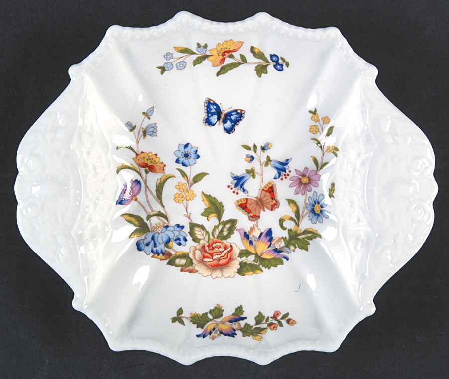 Cottage Garden Medium Sweet Meat Dish by John  Aynsley & Sons-1