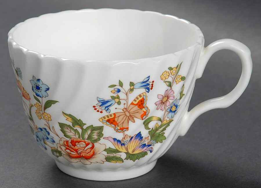 Cottage Garden Footed Cup by John  Aynsley & Sons-1