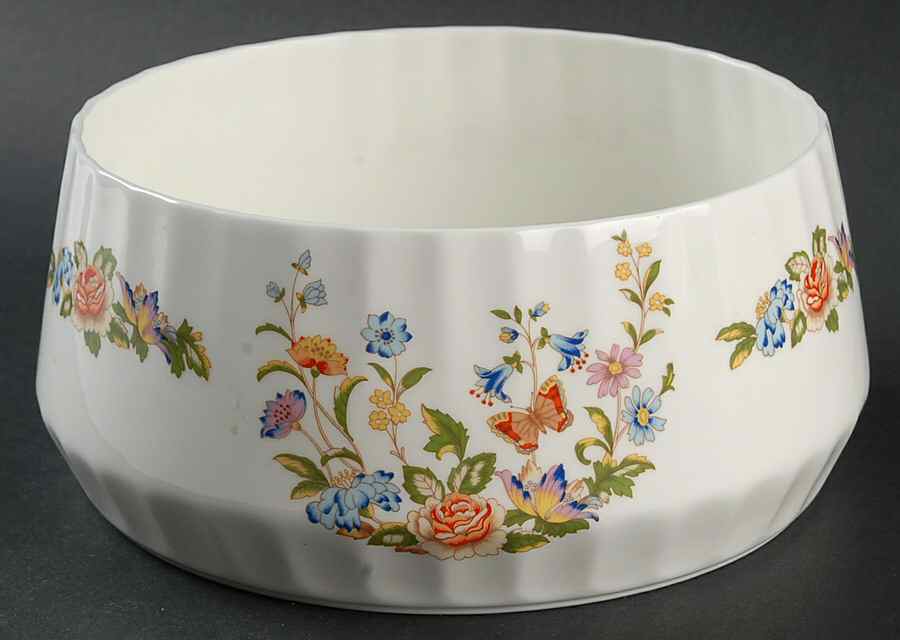 Cottage Garden 7" Salad Serving Bowl by John  Aynsley & Sons-1