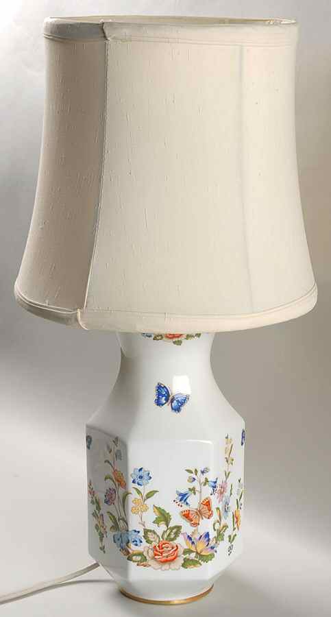 Cottage Garden 13" Electric Lamp & Shade by John  Aynsley & Sons-1