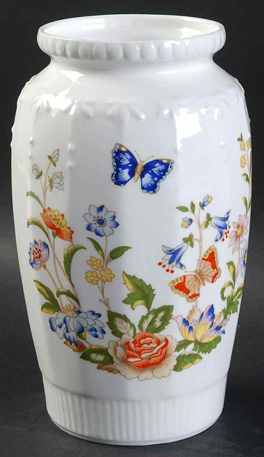 Cottage Garden 6" Georgian Vase by John  Aynsley & Sons-1