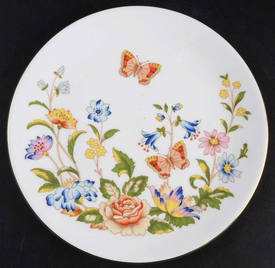 Cottage Garden Collector Plate by John  Aynsley & Sons-1