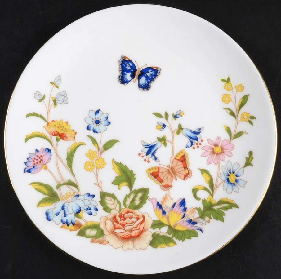 Cottage Garden Collector Plate by John  Aynsley & Sons-1