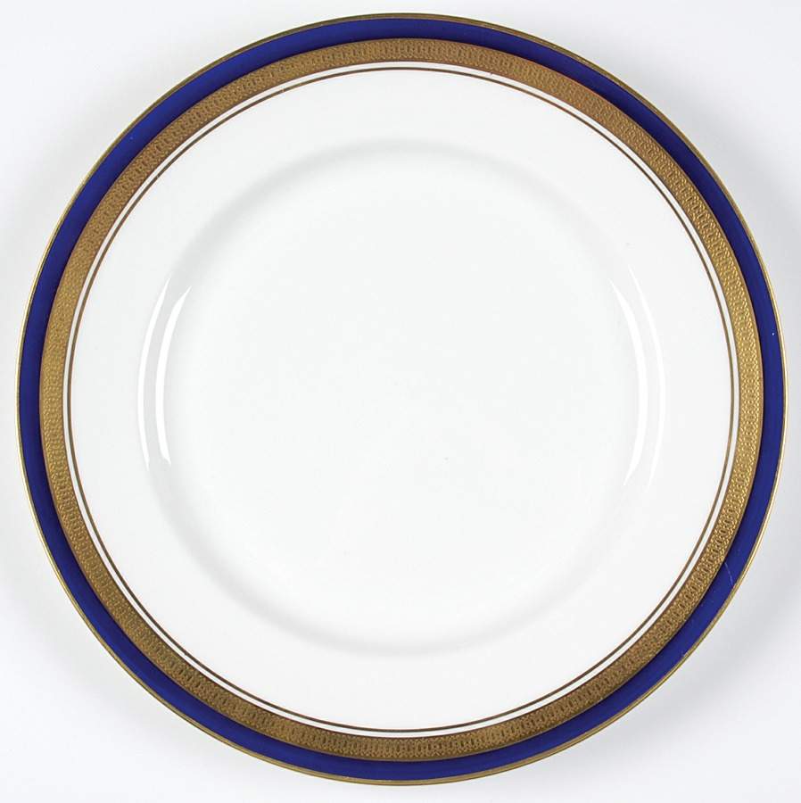 Cobalt Royale Dinner Plate by John  Aynsley & Sons-1