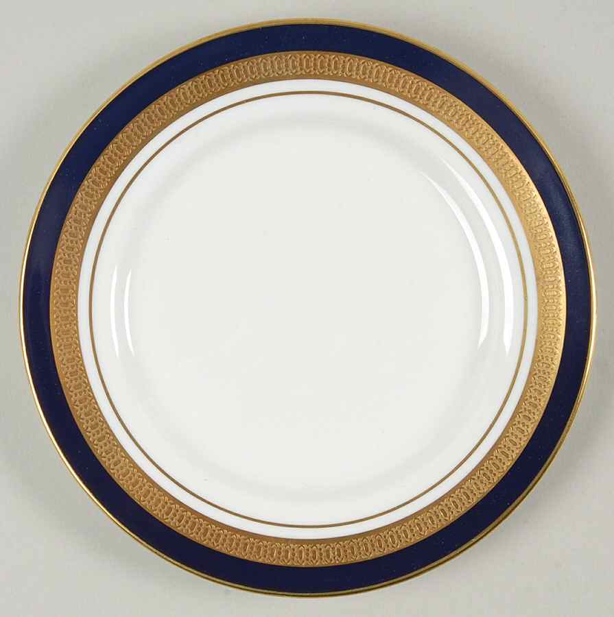 Cobalt Royale Bread & Butter Plate by John  Aynsley & Sons-1