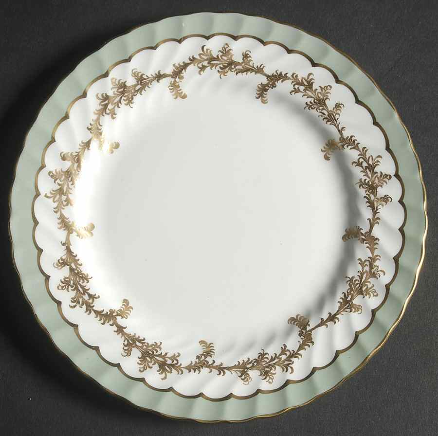 Devon Green Bread & Butter Plate by John  Aynsley & Sons-1