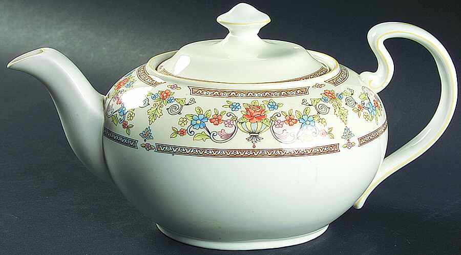 Devonshire Teapot & Lid by John  Aynsley & Sons-1