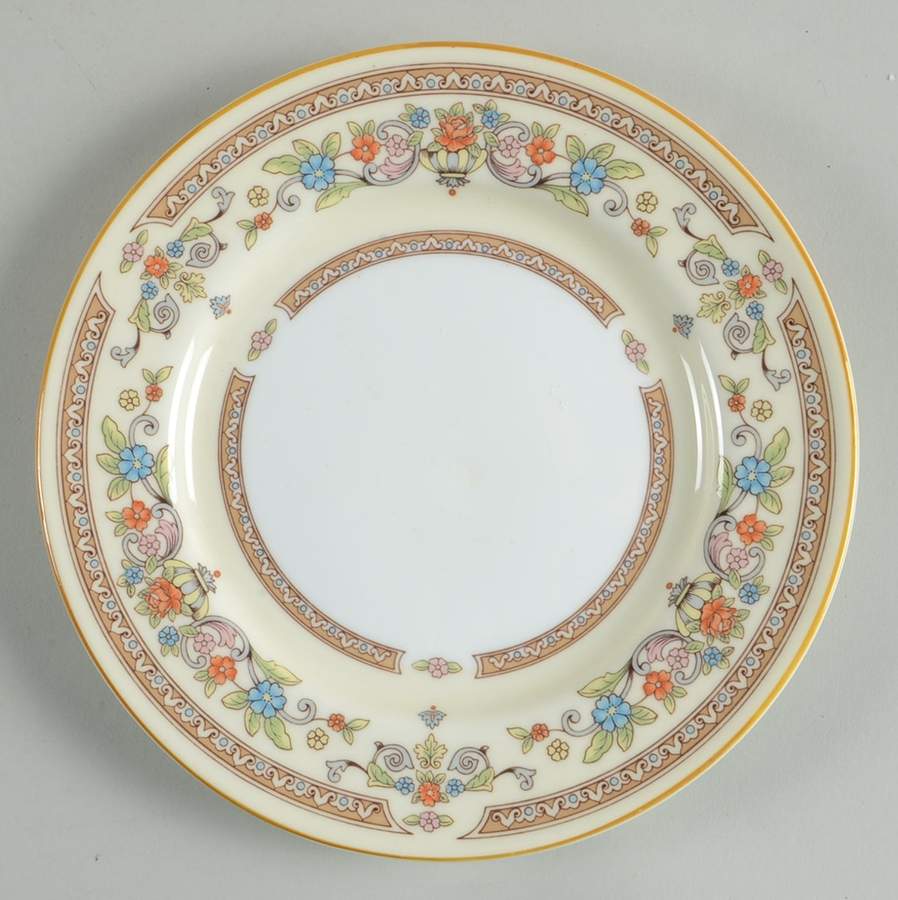 Devonshire Bread & Butter Plate by John  Aynsley & Sons-1