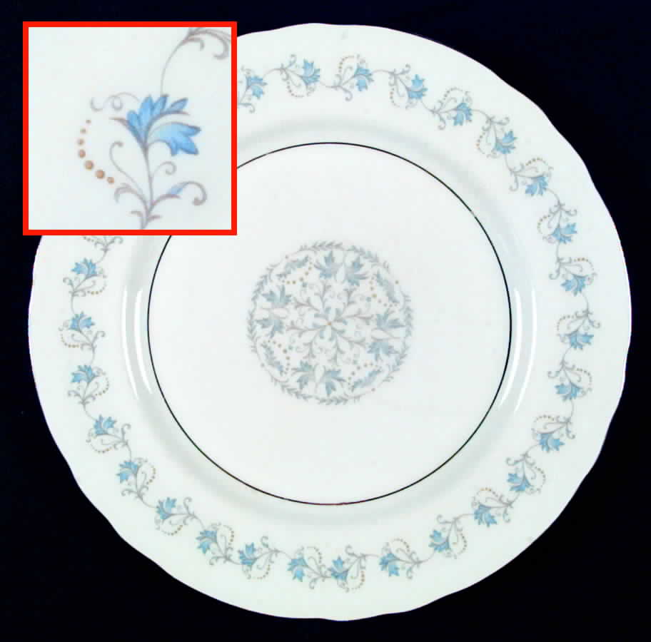 Dianne (Scalloped) Dinner Plate by John  Aynsley & Sons-1