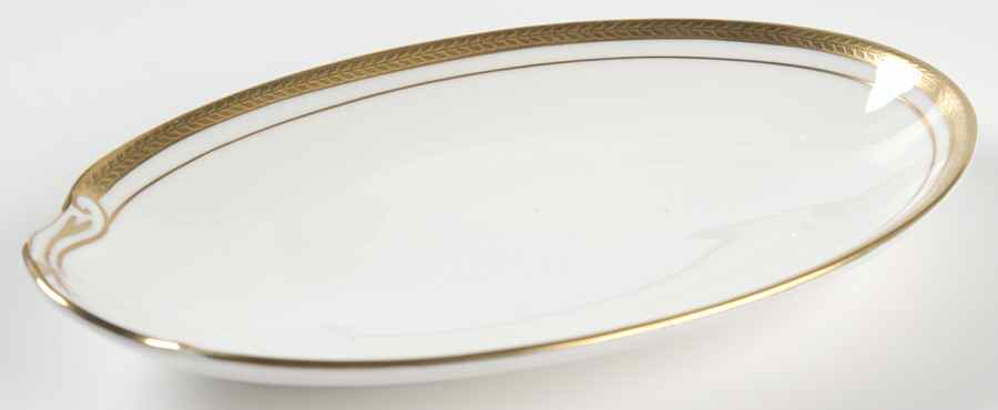 Elizabeth (Smooth) Pickle Dish by John  Aynsley & Sons-1
