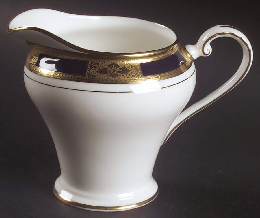 Empress Cobalt Creamer by John  Aynsley & Sons-1