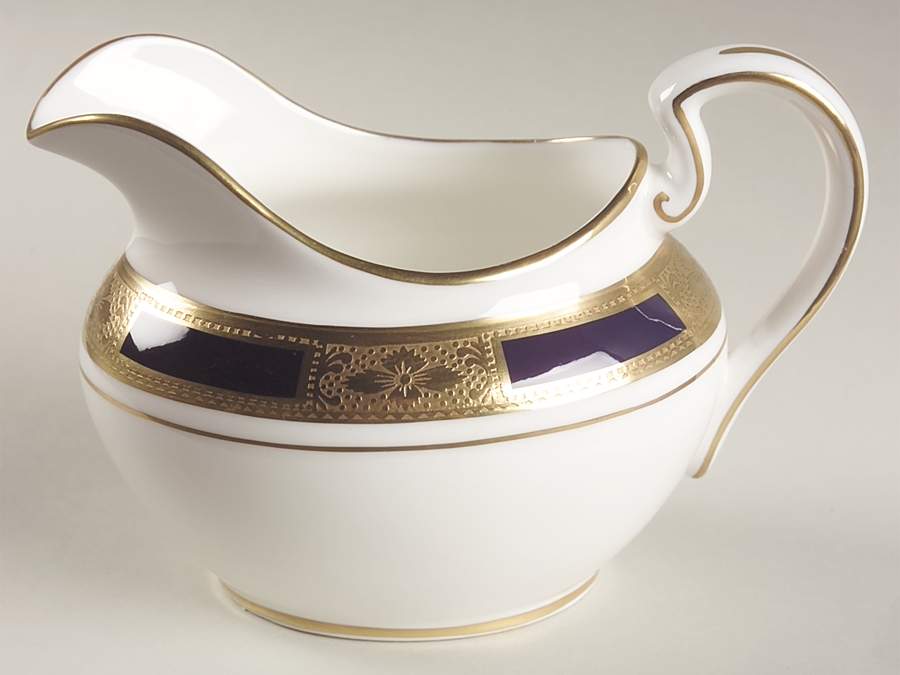 Empress Cobalt Creamer by John  Aynsley & Sons-1
