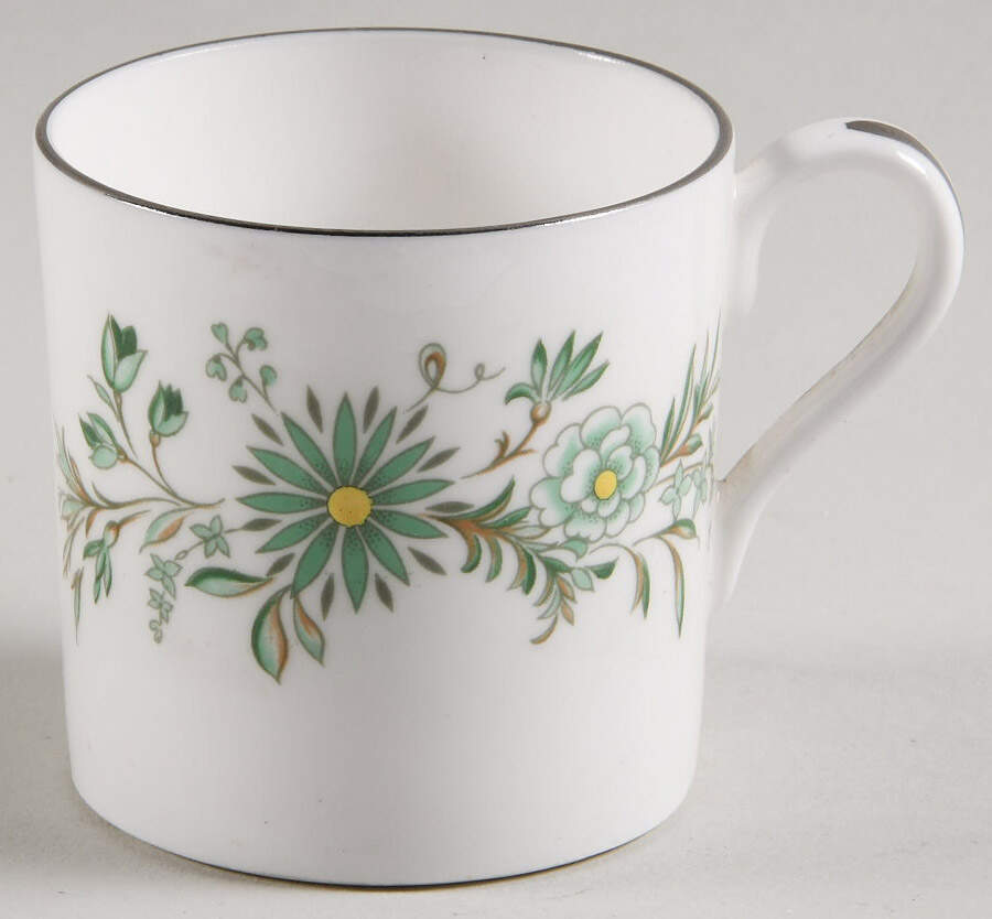 Emerald Isle Flat Demitasse Cup by John  Aynsley & Sons-1
