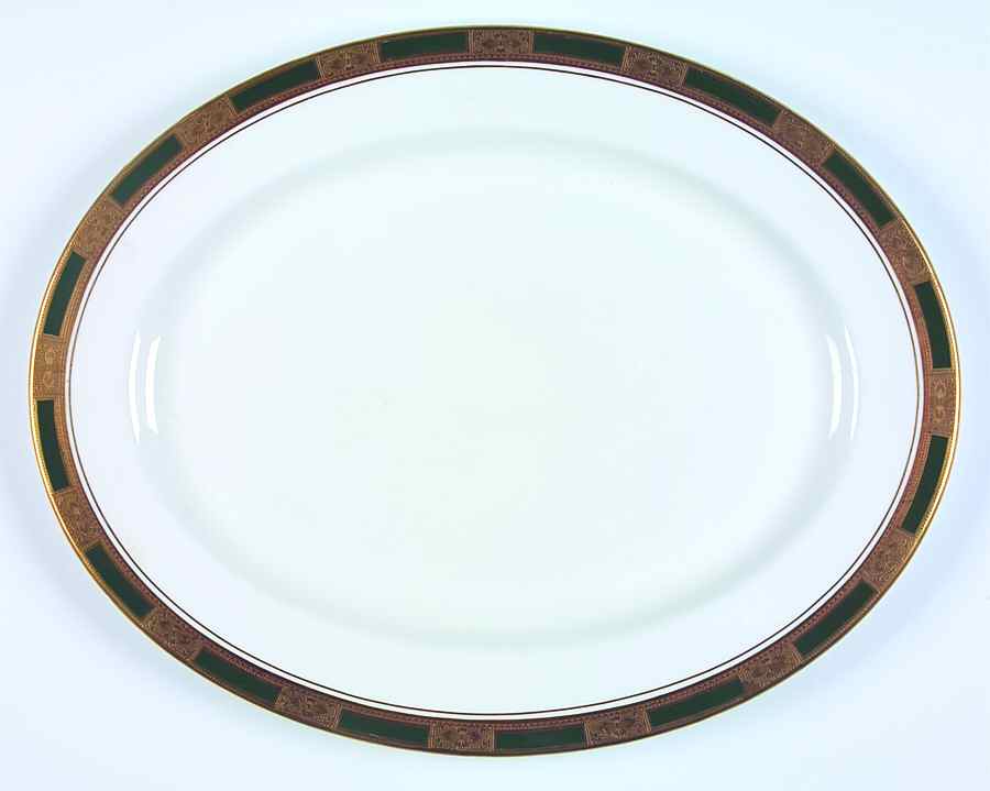 Empress Laurel 15" Oval Serving Platter by John  Aynsley & Sons-1