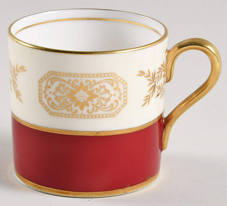 Engagement Flat Demitasse Cup by John  Aynsley & Sons-1