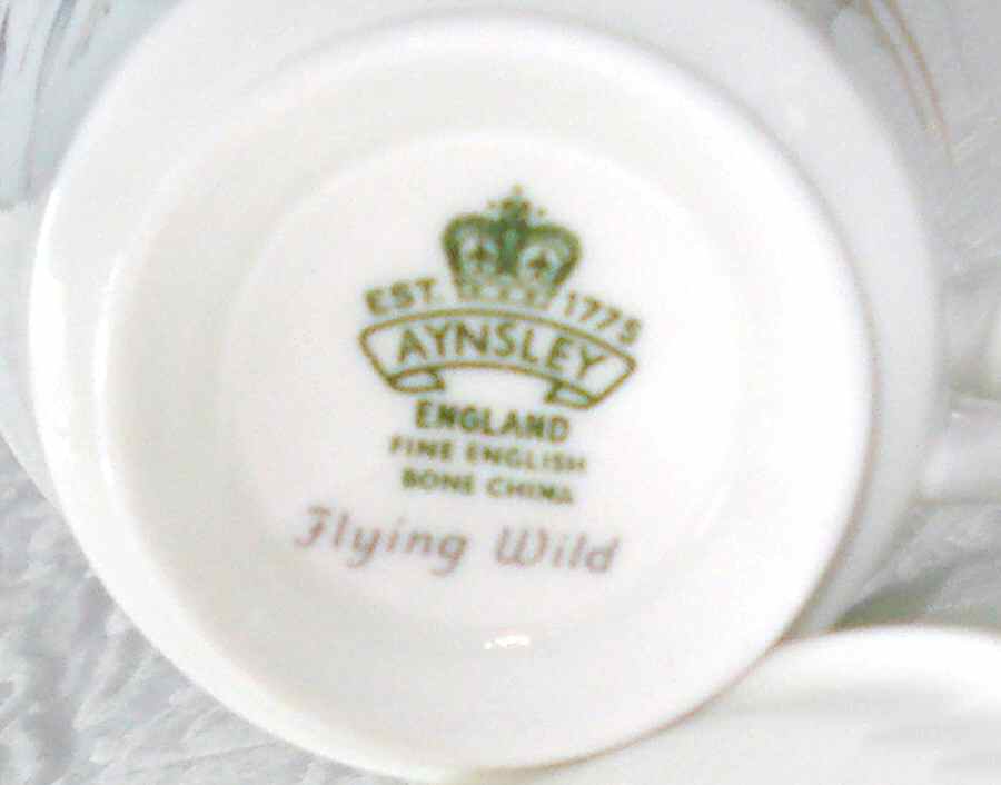 Flying Wild Footed Cup by John  Aynsley & Sons-1