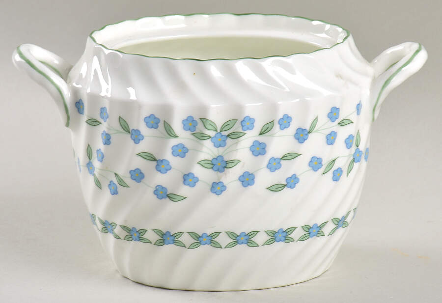 Forget Me Not Sugar Bowl No Lid by John  Aynsley & Sons-1