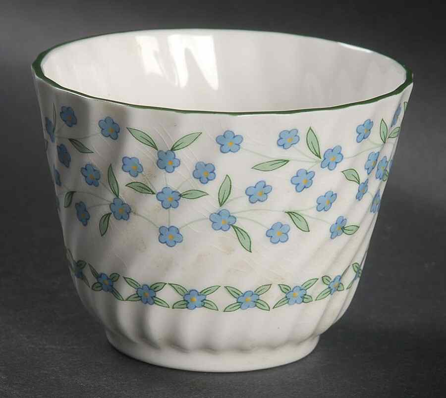 Forget Me Not Mini Open Sugar Bowl by John  Aynsley & Sons-1