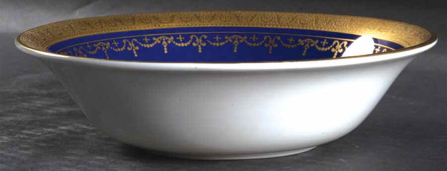 Georgian Cobalt Coupe Cereal Bowl by John  Aynsley & Sons-1