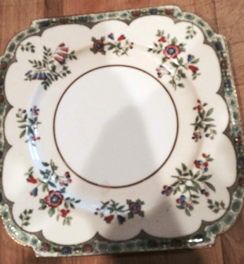 Genoa Square Salad Plate by John  Aynsley & Sons-1