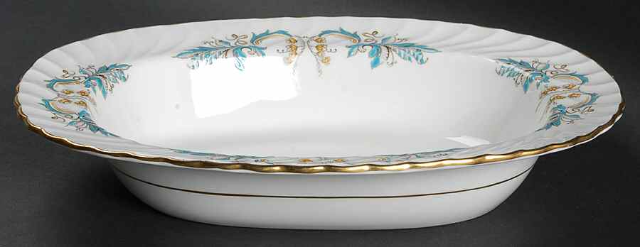 Haddon 10" Oval Vegetable Bowl by John  Aynsley & Sons-1