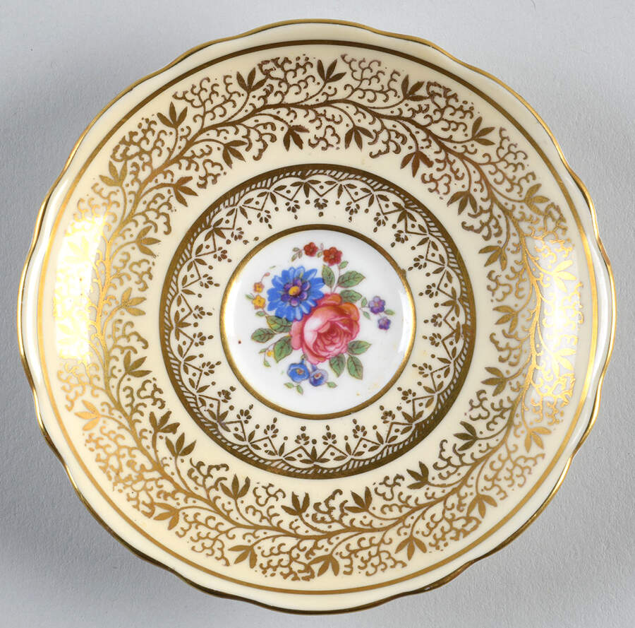 Hampshire Saucer for Demitasse Cup by John  Aynsley & Sons-1