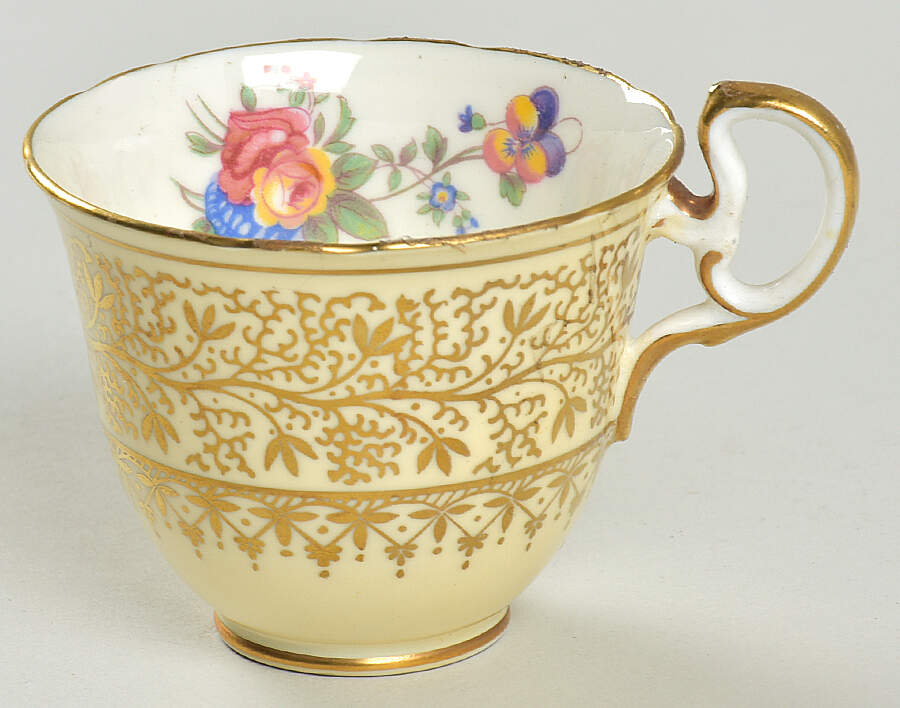 Hampshire Flat Demitasse Cup by John  Aynsley & Sons-1
