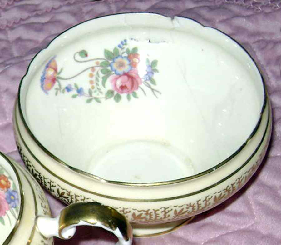 Hampshire Open Sugar Bowl by John  Aynsley & Sons-1