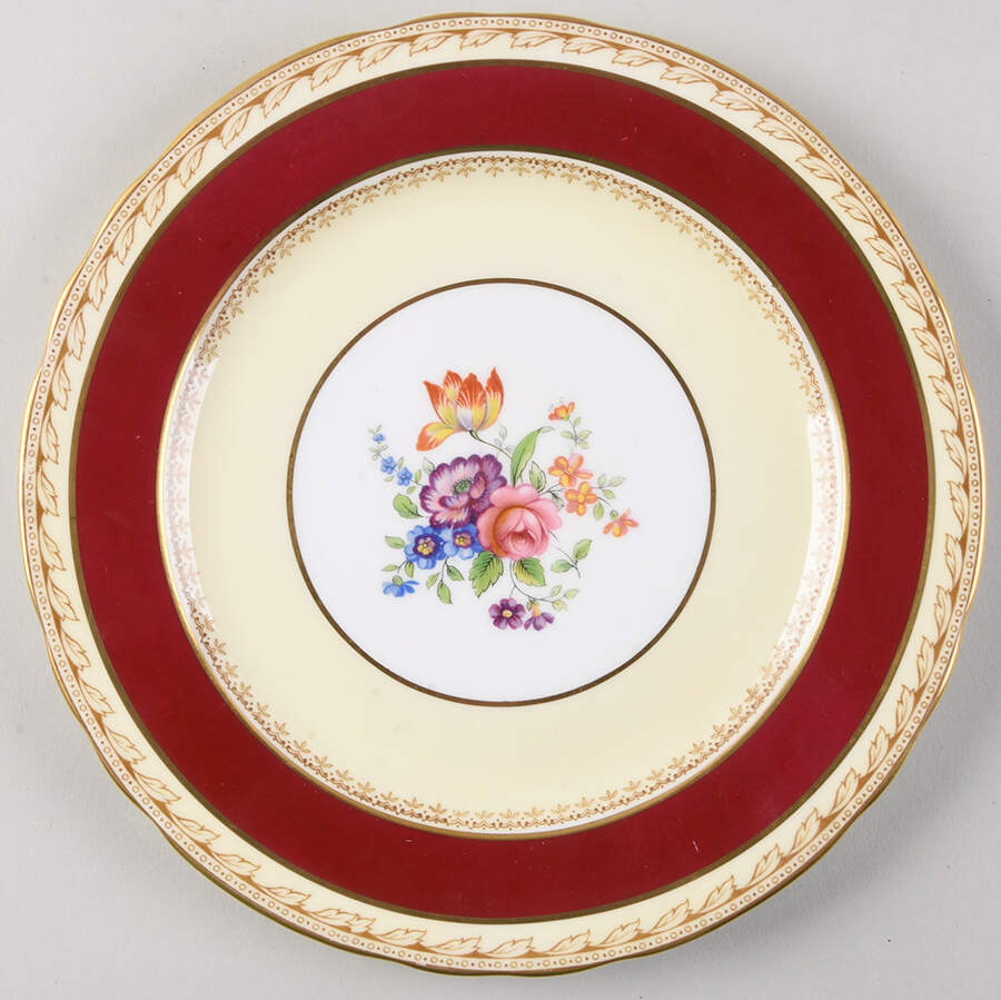 Harrogate Salad Plate by John  Aynsley & Sons-1