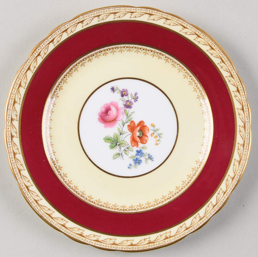 Harrogate Bread & Butter Plate by John  Aynsley & Sons-1