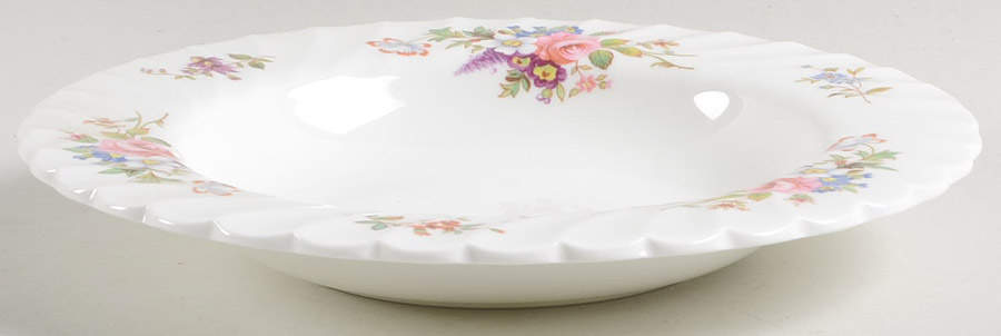 Howard Sprays Rim Soup Bowl by John  Aynsley & Sons-1