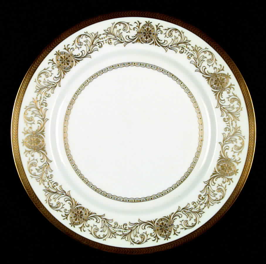 Imperial Gold Dinner Plate by John  Aynsley & Sons-1