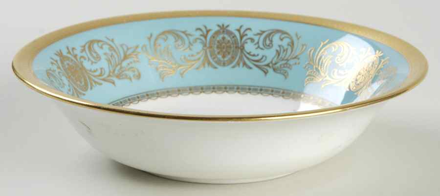 Imperial Turquoise Coupe Cereal Bowl by John  Aynsley & Sons-1