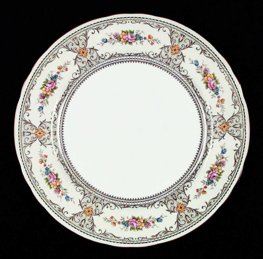Keswick Brown Dinner Plate by John  Aynsley & Sons-1