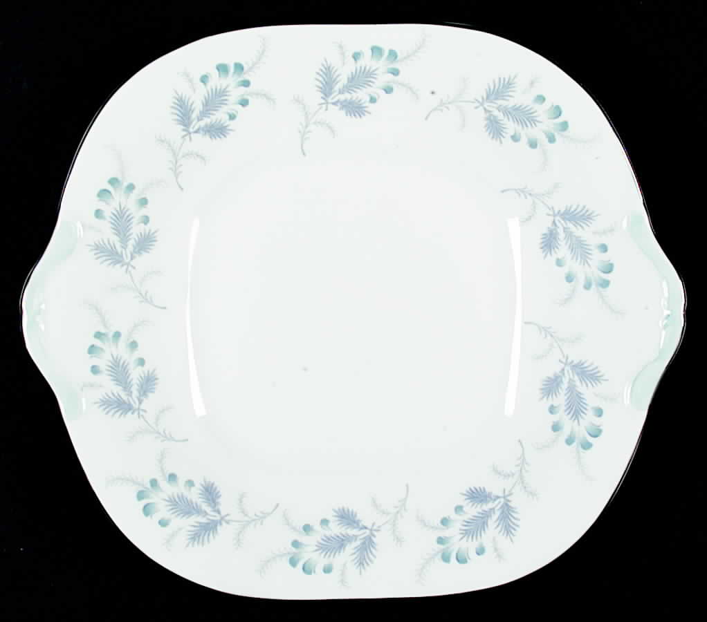 Las Palmas Square Handled Cake Plate by John  Aynsley & Sons-1