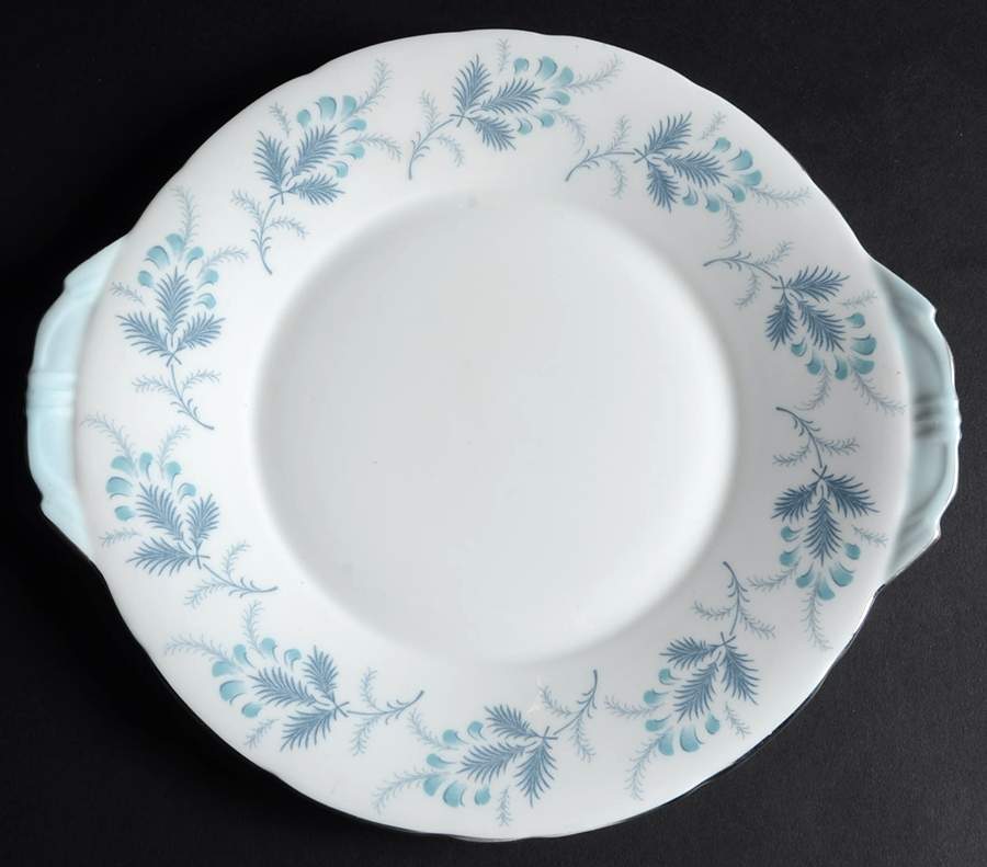 Las Palmas Handled Cake Plate by John  Aynsley & Sons-1