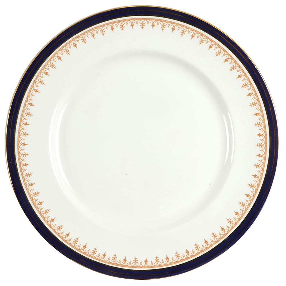 Leighton Cobalt (Smooth) Dinner Plate by John  Aynsley & Sons-1