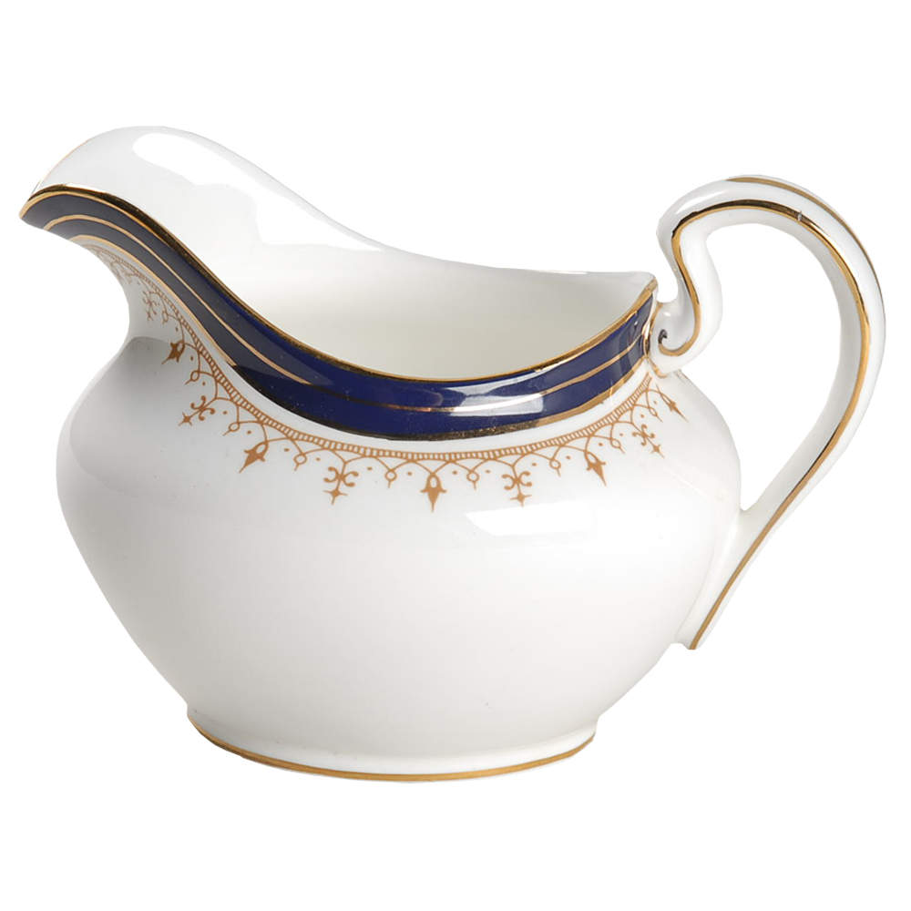 Leighton Cobalt (Smooth) Creamer by John  Aynsley & Sons-1