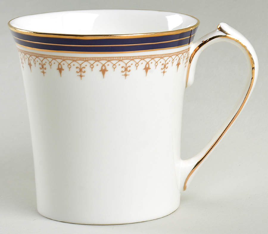 Leighton Cobalt (Smooth) Mug by John  Aynsley & Sons-1