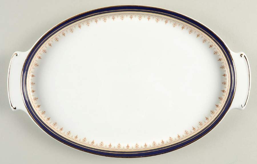Leighton Cobalt (Smooth) Dresser Tray by John  Aynsley & Sons-1