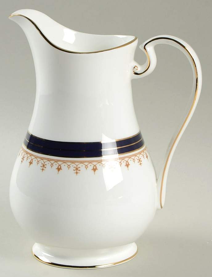 Leighton Cobalt (Smooth) 18 Oz Pitcher by John  Aynsley & Sons-1