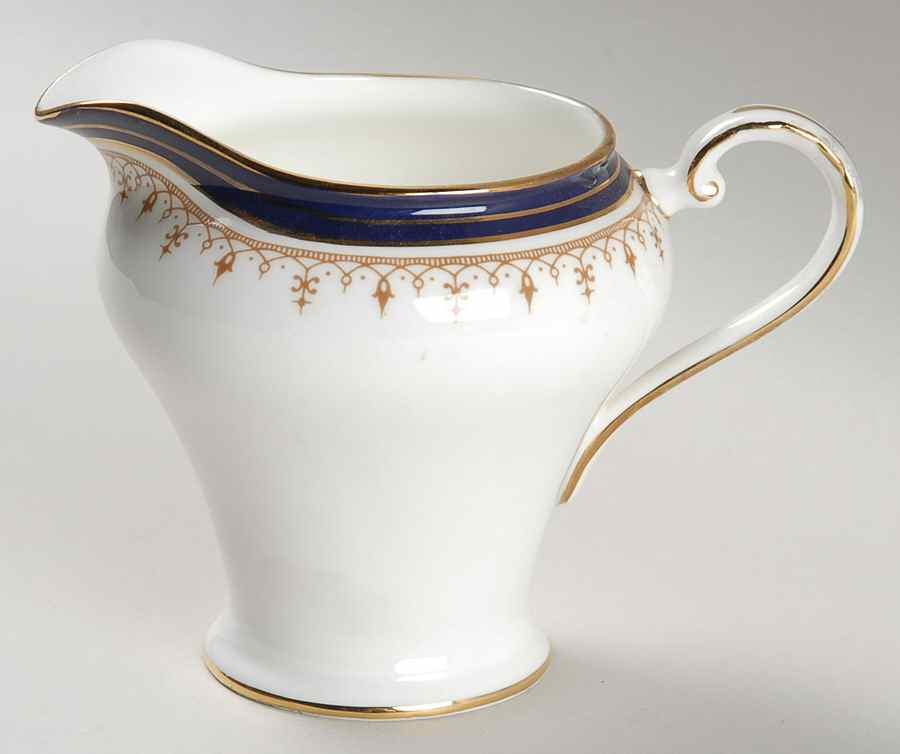 Leighton Cobalt (Smooth) Creamer by John  Aynsley & Sons-1