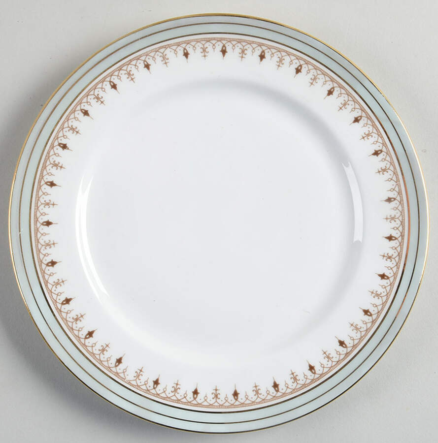 Lincoln Green Salad Plate by John  Aynsley & Sons-1