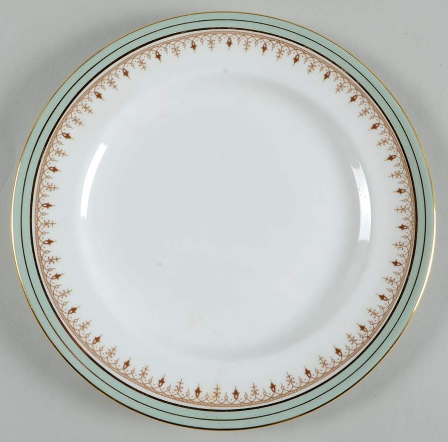 Lincoln Green Luncheon Plate by John  Aynsley & Sons-1