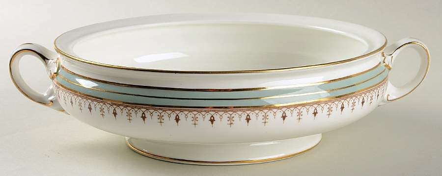 Lincoln Green Round Vegetable No Lid by John  Aynsley & Sons-1