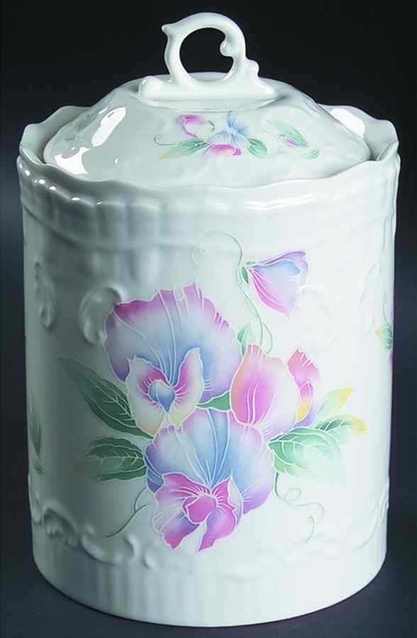 Little Sweetheart Biscuit Barrel & Lid by John  Aynsley & Sons-1