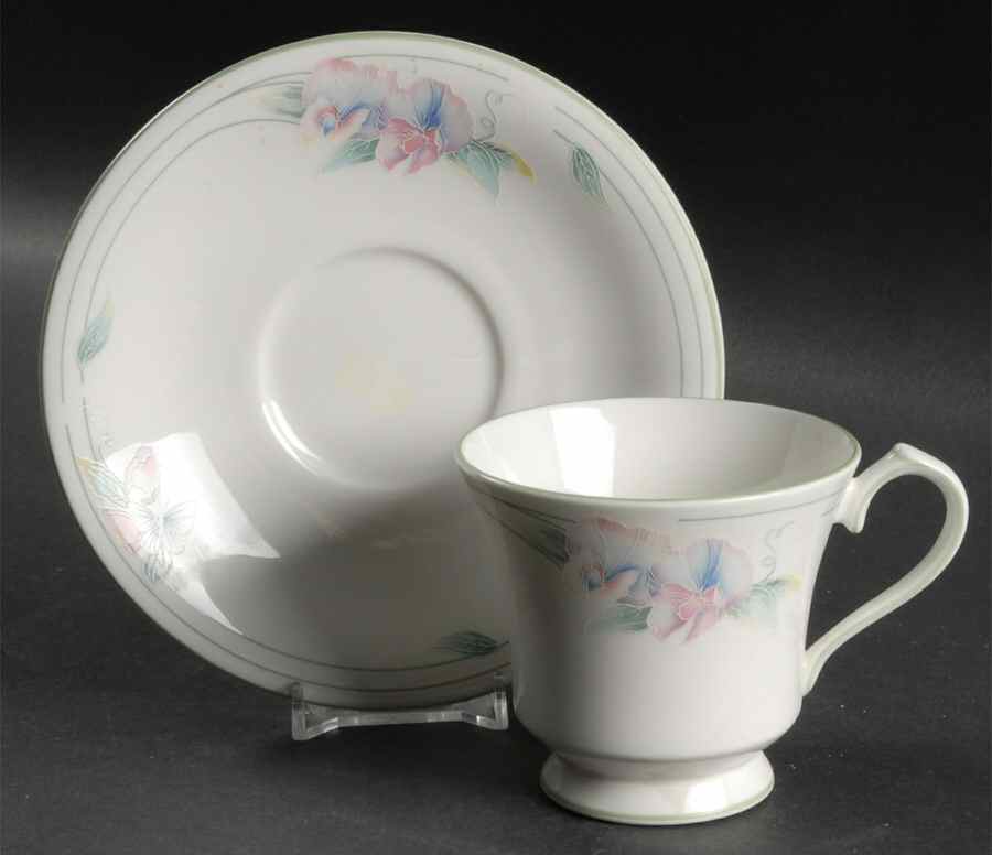 Little Sweetheart Footed Cup & Saucer Set by John  Aynsley & Sons-1