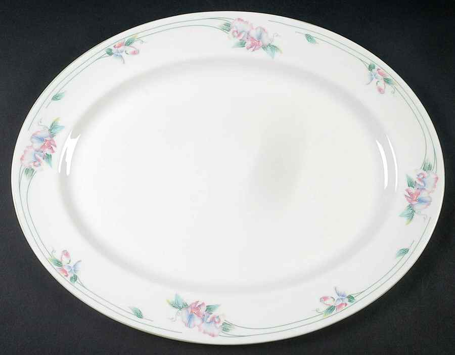 Little Sweetheart 15" Oval Serving Platter by John  Aynsley & Sons-1